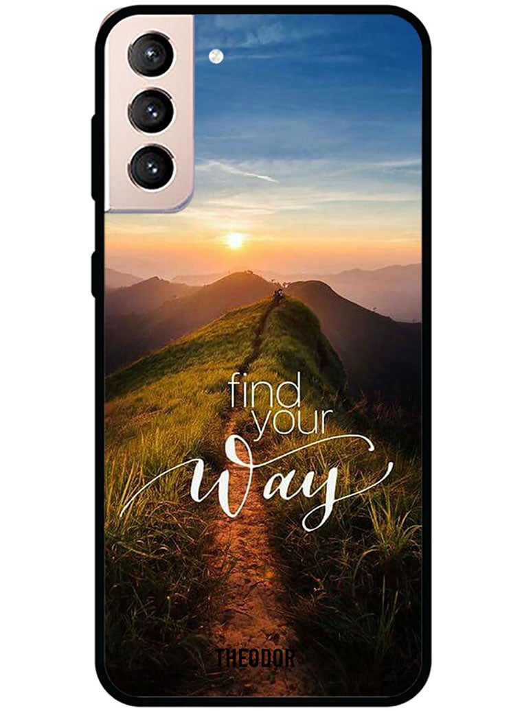 Theodor Protective Case Cover For Samsung Galaxy S22 Find Your Way
