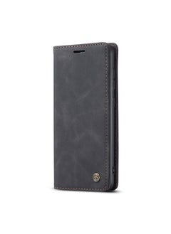 CaseMe CaseMe Samsung Galaxy A51 Case Wallet, for Samsung Galaxy A51 Wallet Case Book Folding Flip Folio Case with Magnetic Kickstand Card Slots Protective Cover - Black  - Image 1