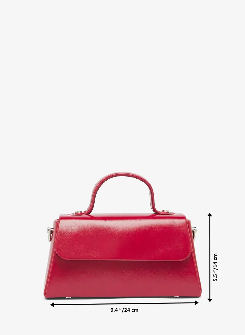 Glamorous Cayenne Red Top Handle Bag for Women | Best Price UAE