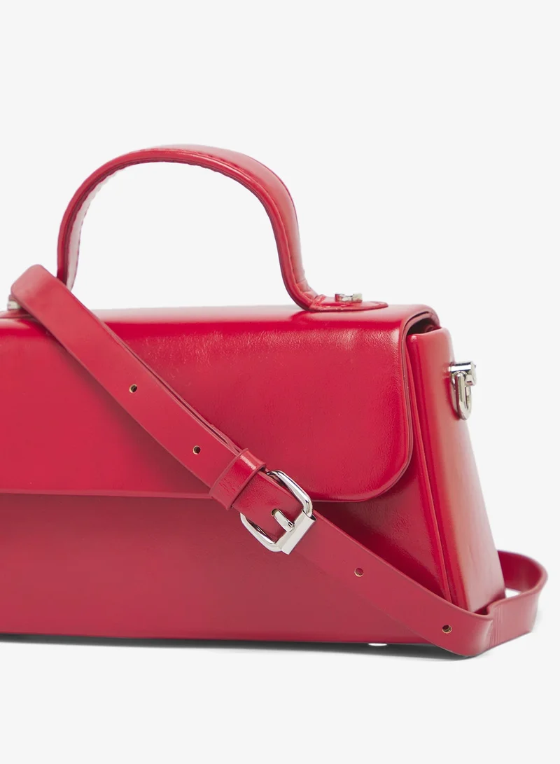 Glamorous Cayenne Red Top Handle Bag for Women | Best Price UAE