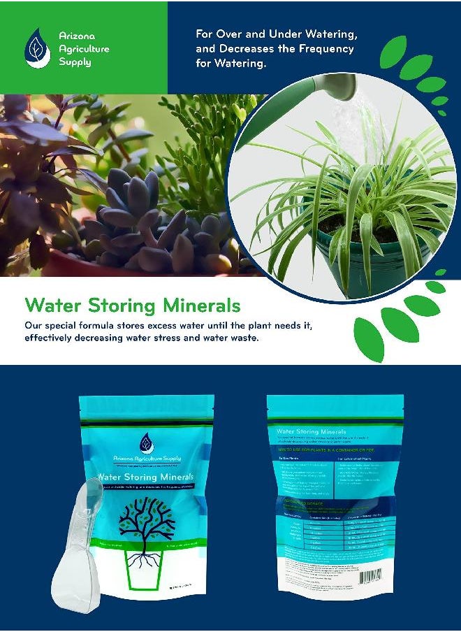 Generic Arizona Agriculture Supply Water Storing Crystals, Fixes Both Over and Underwatering for Indoor and Outdoor Plants. Tested in Arizona Summer Heat, and Proven to Work.  - Image 2