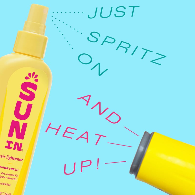 Sun In Hair Lightener Spray Lemon Fresh, Lemon Fresh 4.7 oz - Image 4