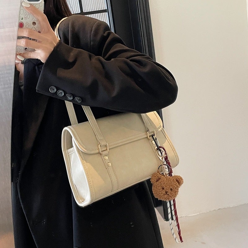 Vintage Bag Women'S Large Capacity Early Spring Casual All-Match High-End Women'S One-Shoulder Work Underarm Bag - Image 1