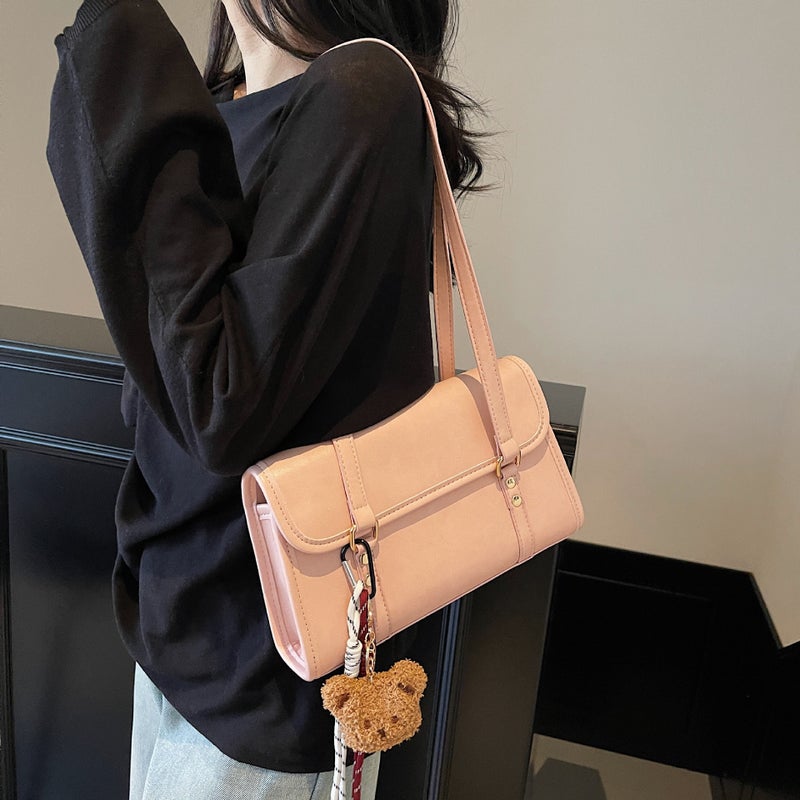 Vintage Bag Women'S Large Capacity Early Spring Casual All-Match High-End Women'S One-Shoulder Work Underarm Bag - Image 3