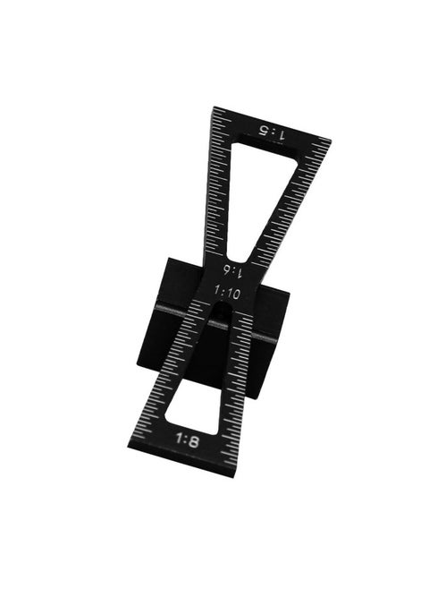 Dovetail Tenon Scriber Drawing Machine Woodworking Scribing Mold DIY Dovetail Tenon Manual Tenon Cutting Woodworking Tool Accessories-Model:BlAck SwAllowtAil-A