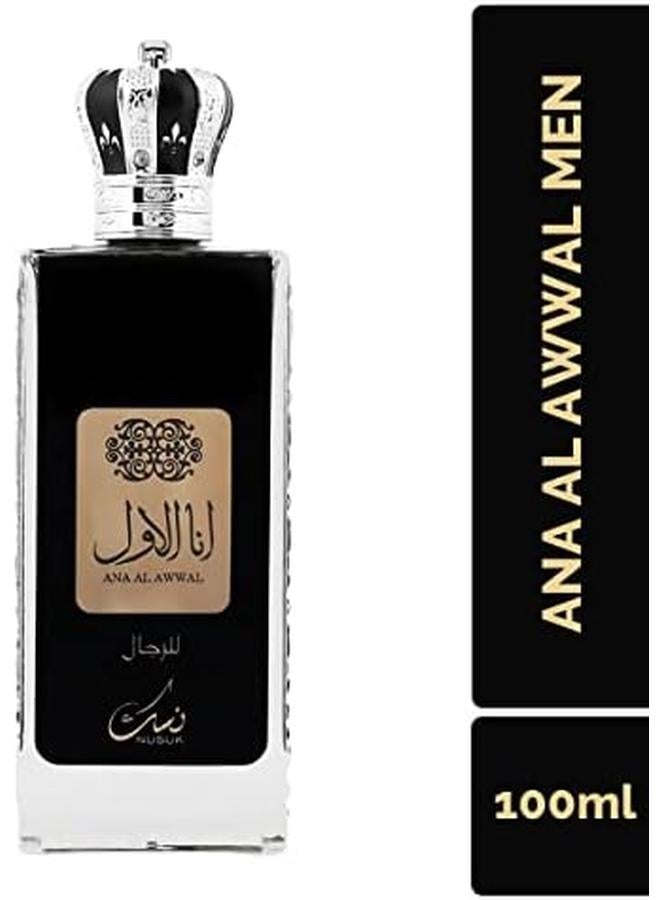 Nusuk Ana Al Awwal Eau De Parfum Spray 3.4Oz 100Ml Men - Image 3