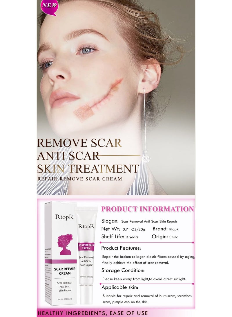 RtopR Scar Repair Cream Stretch Mark Removal Gel - Image 3