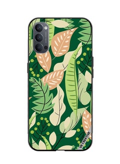 VR CREATIVE Protective Case Cover For Oppo Reno4 Pro 5G Flower Design Multicolour  - Image 1
