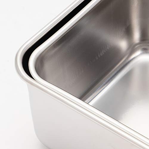 TKG遠藤商事 Endo Shoji TKG AYK11004 Seasoning Condiment Container, Length 17.1 x 5.7 x 2.4 inches (435 x 145 x 60 mm), Storage Container, Various Uses, Made of Rust Resistant Stainless Steel, Hygienic, Commercial - Image 3
