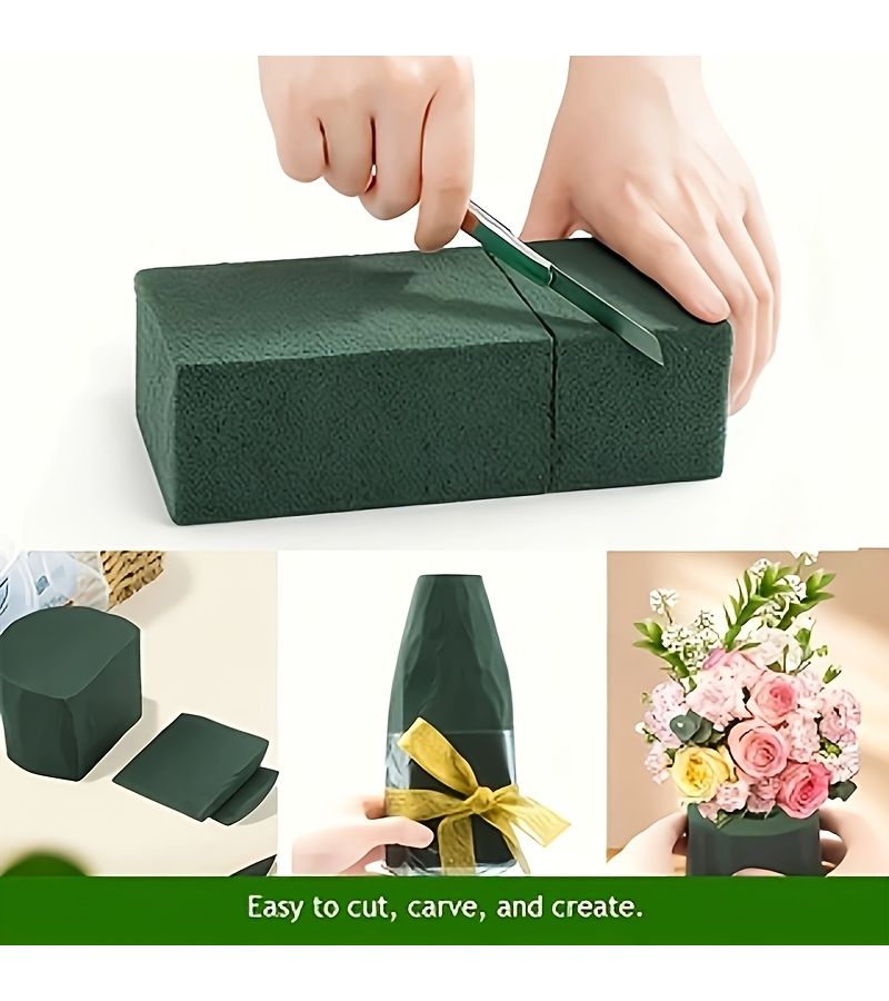 6 Piece Set Floral Foam High Density Insertable Sponge for Bouquet - Image 5