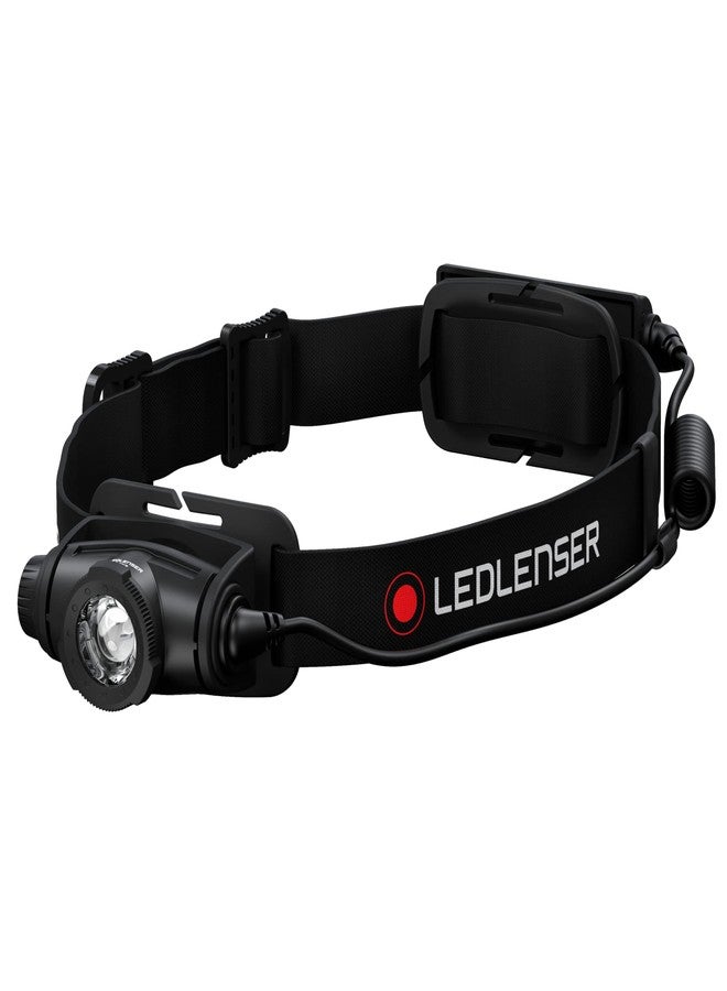 Ledlenser, H5R Core Rechargeable Headlamp, 500 lumens, Advanced Focus System, Constant Light Output, Dimmable, Magnetic Charge System, Dustproof, Waterproof, Connecting System - Image 1