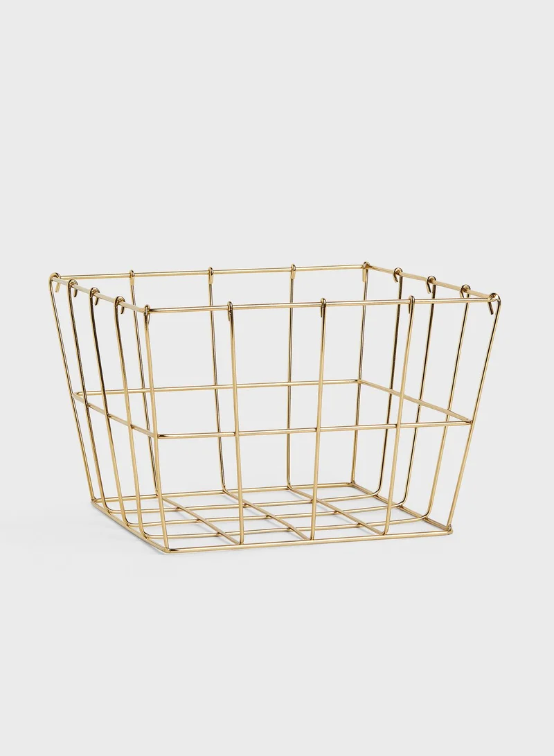 H&M Large Metal Wire Basket