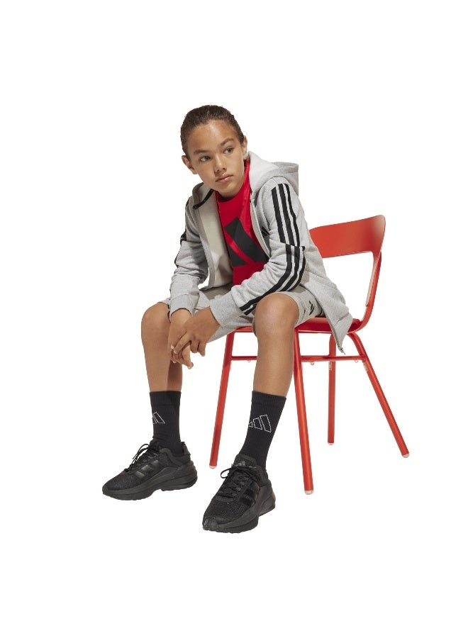 Adidas essentials full zip unisex hooded track top - Image 5