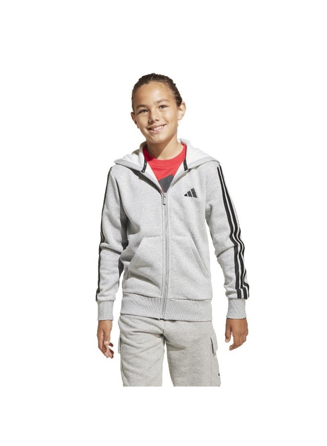 Adidas essentials full zip unisex hooded track top - Image 3