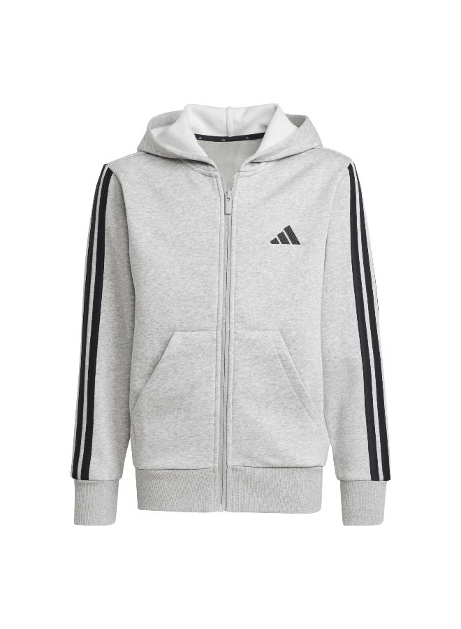 Adidas essentials full zip unisex hooded track top - Image 2
