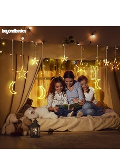 Beyond Basics Beyond Basics Ramadan Moon Star Decoration String Light 3.5m for Ramadan Home Decoration USB Powered With Remote Warm Light For Ramadan Decor.  - Image 2
