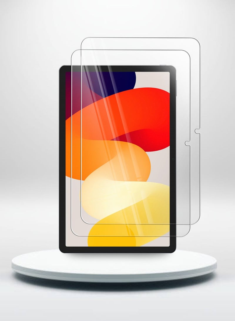 Techie 2 Pack Xiaomi Redmi Pad SE 2023 11 Inch HD Clear Tempered Glass Screen Protector Bubble Free Easy Installation - Image 1