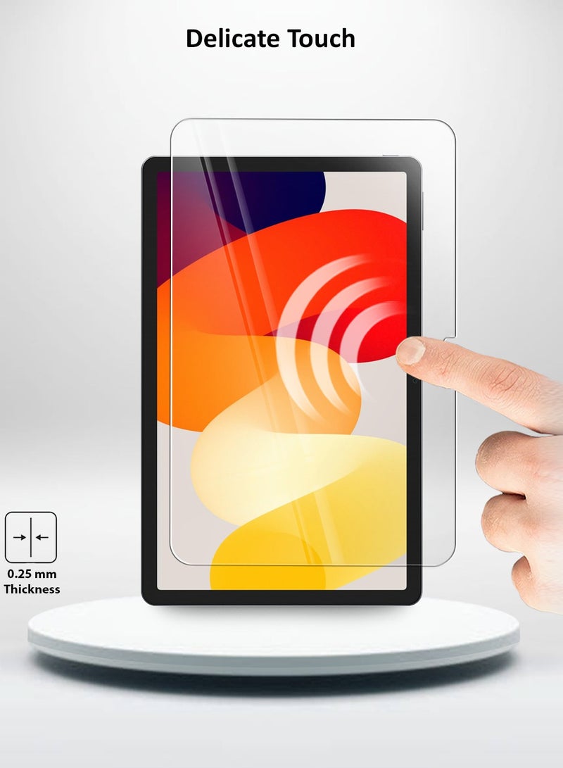 Techie 2 Pack Xiaomi Redmi Pad SE 2023 11 Inch HD Clear Tempered Glass Screen Protector Bubble Free Easy Installation - Image 4