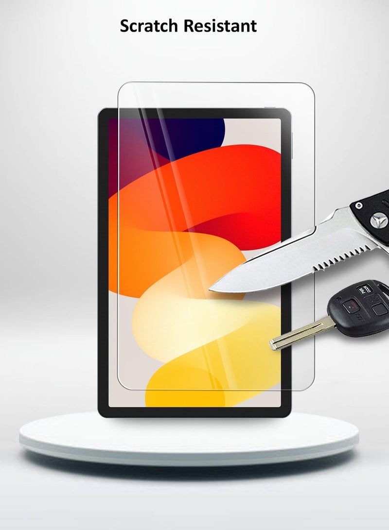 Techie 2 Pack Xiaomi Redmi Pad SE 2023 11 Inch HD Clear Tempered Glass Screen Protector Bubble Free Easy Installation - Image 5