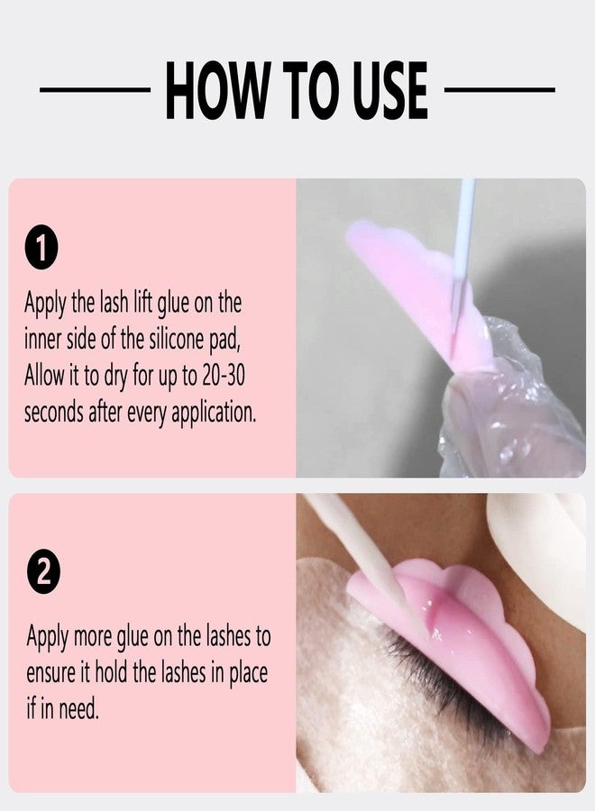 Libeauty Lash Lift Glue, Eyelash Adhesives, Eyelash Perm Glue Strong Sticky Eyelash Lifting Glue for Lash Perming or False Eyelashes Dissolves Quickly in Water - Image 3