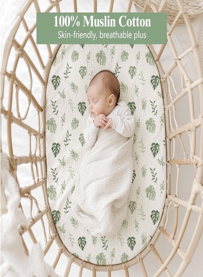 Coreeky Baby Muslin Bassinet Sheets 3 Pack - Image 3