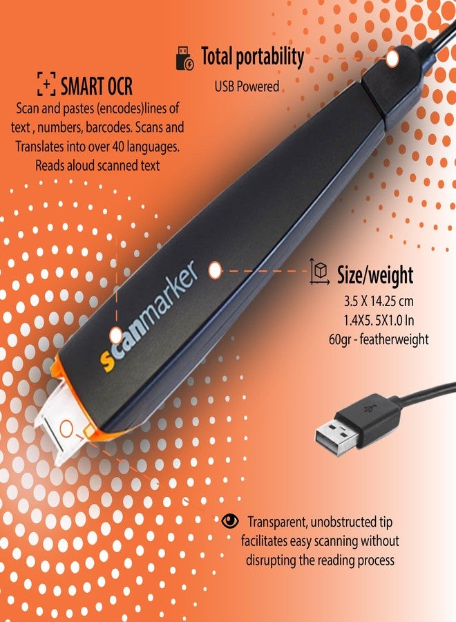 Scanmarker Digital Highlighter - OCR Pen Scanner and Reader - USB Version (Mac & Win) - Image 2