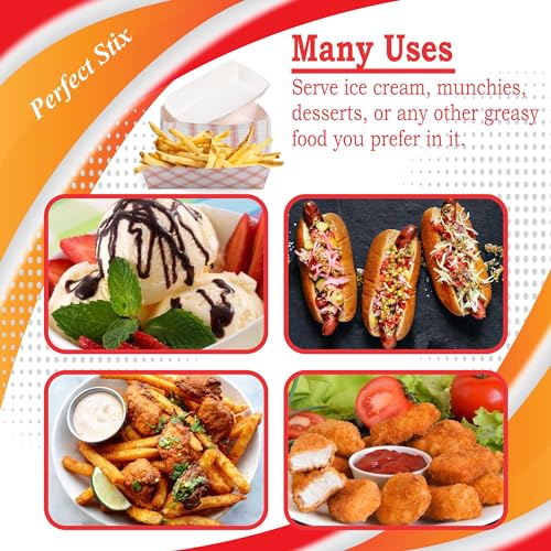 Perfect Stix صواني هوت دوج ورقية 7" - عبوة من 50 قطعة - Image 3