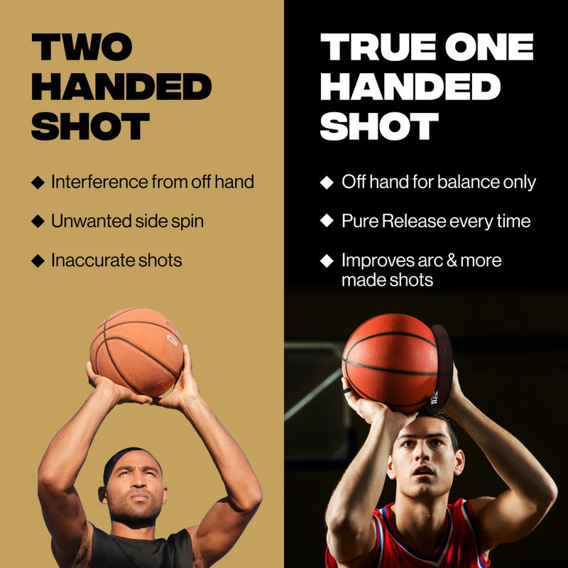 Crown x Starr Basketball Shooting Off Hand Trainer â€“ Basketball Training Equipment Shooting Aid â€“ Includes Dribbling Goggles & Bonus 5.3â€ Shooting Aid - Image 4