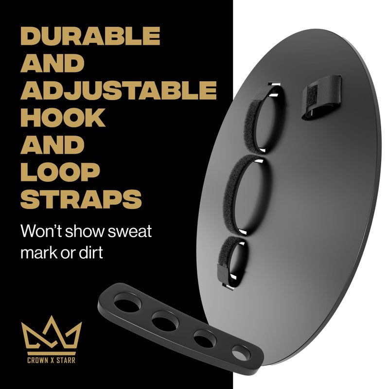 Crown x Starr Basketball Shooting Off Hand Trainer â€“ Basketball Training Equipment Shooting Aid â€“ Includes Dribbling Goggles & Bonus 5.3â€ Shooting Aid - Image 2
