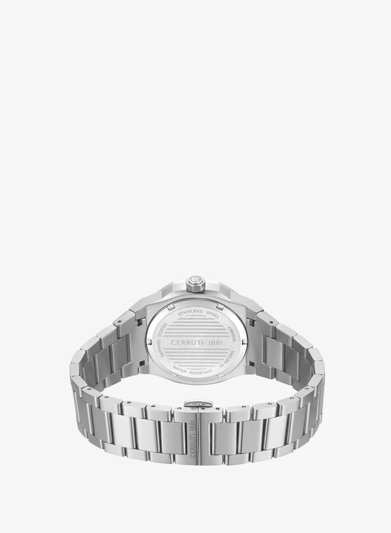CERRUTI 1881 Green Men's Razzuolo 41mm Green Dial Stainless Steel Bracelet Analog Watch For Men for Men | Best Price UAE