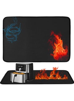 Oasisgalore 15x18 in Heat Resistant Mats - Fireproof Countertop Protector for Air Fryer, Deep Fryer & Coffee Maker  - Image 1