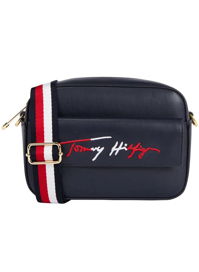Tommy Hilfiger Denim Tommy Hilfiger Blue Women Crossbody Bag Aw0Aw11073 Dw5 - Image 1