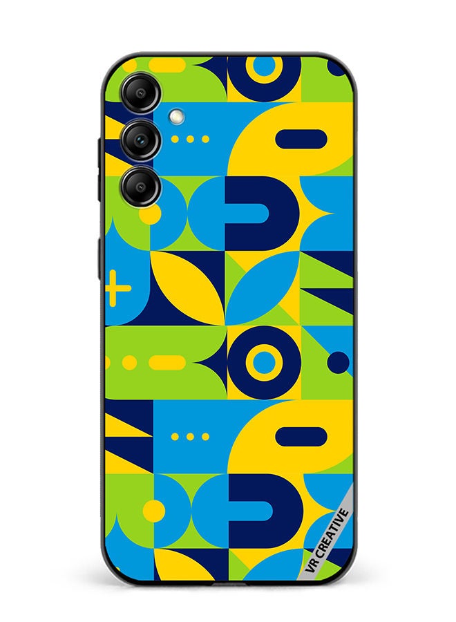 VR CREATIVE Protective Case Cover For Samsung Galaxy M54 Geometry Pattern Design Multicolour - Image 1