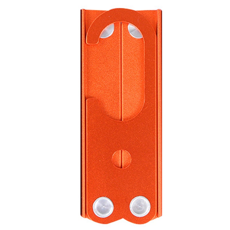 Travel Hanger: 1 Pack Orange Aluminum Alloy, Foldable Space Saving, Portable Hanger - Lightweight Durable, Travel Clothes Hanger for Travel Packing Organization & Home Use - Image 5