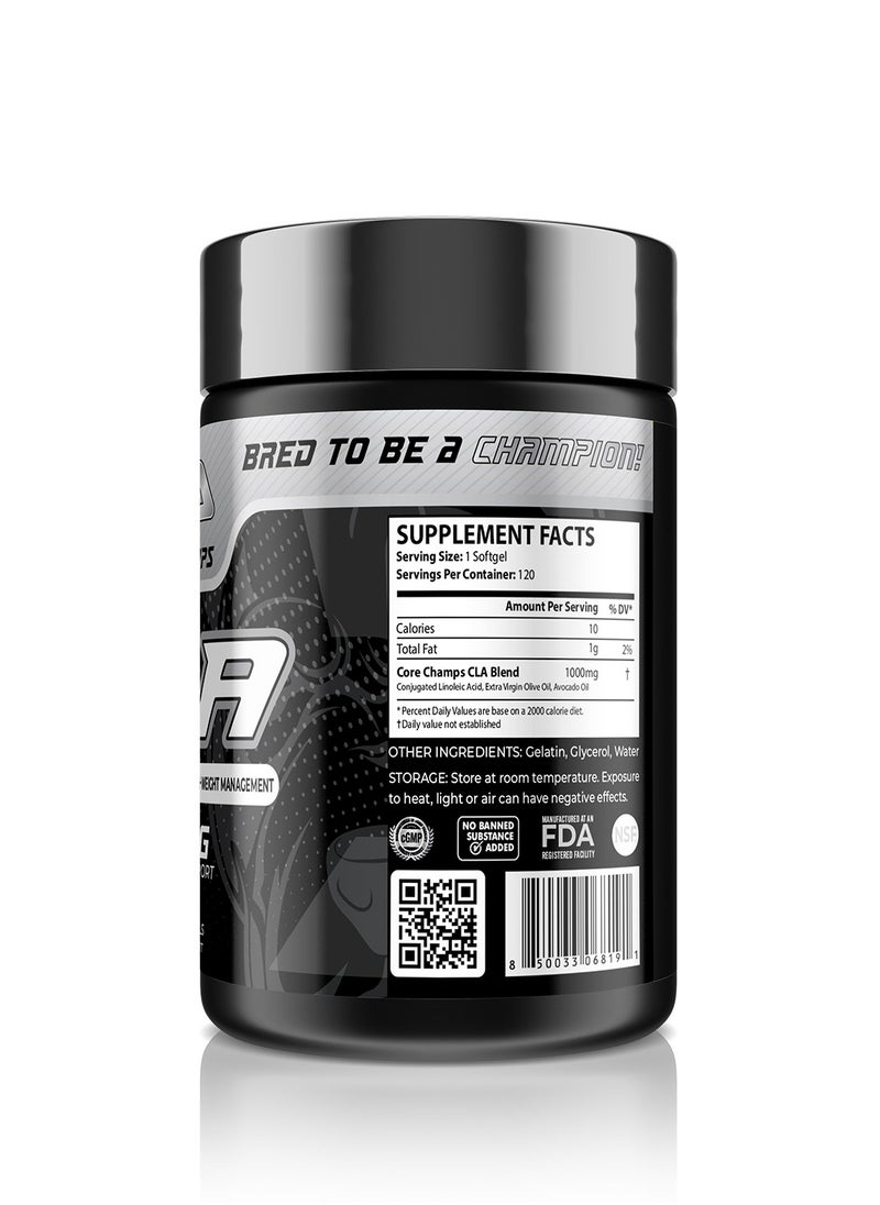 CORE CHAMPS - Cla 1000Mg 120 Softgels - Image 1