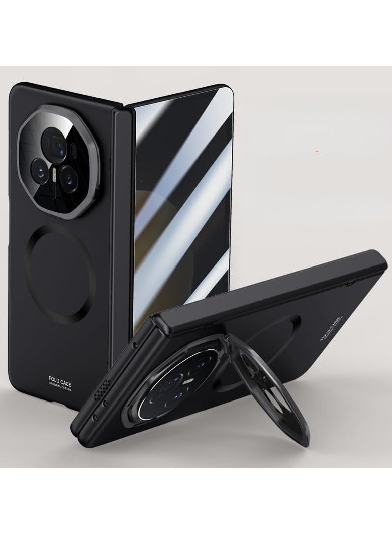 General Honor Magic V3（2024）,Compatible with Mag-safe, Shockproof Anti-fall Protective Cover with Concealed Metal Stand&Tempered Front Film  - Image 1
