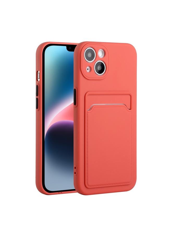 Case For iPhone 14 Plus Card Slot Design Shockproof TPU Phone Case