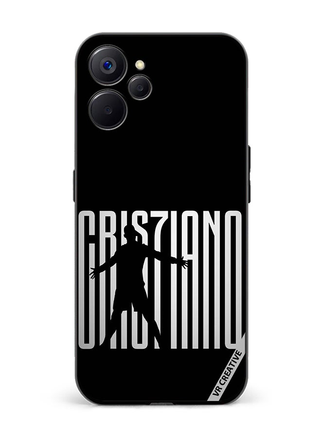 VR CREATIVE Protective Case Cover For Realme 10 5G Ronaldo Design Multicolour - Image 1