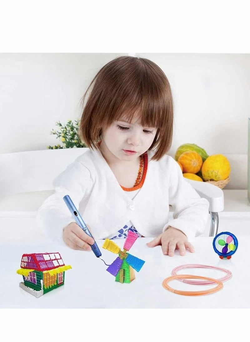ELTRAZONE - Premium 3D Pen Filament Refills, 20 Unique PLA Colors (Metallic, Fluorescent, Solid) - 1.75mm, 5M Each, Eco-Friendly, Non-Toxic, Smooth Printing for 3D Pens and Printers - Image 1