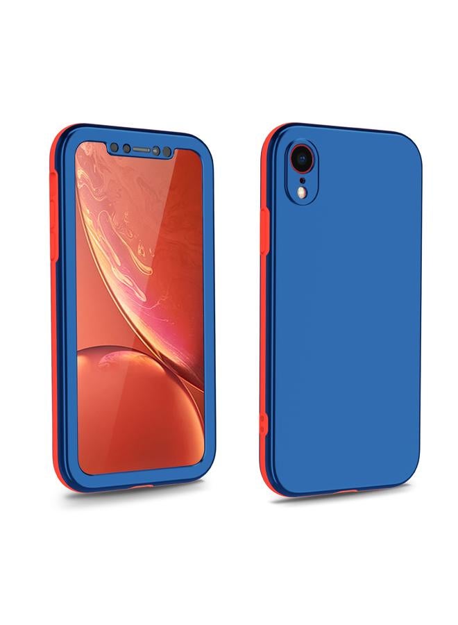 S-TOP Case For iPhone XR Two Color Full Protective 3-in-1 Phone Case - Image 1