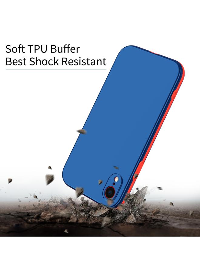 S-TOP Case For iPhone XR Two Color Full Protective 3-in-1 Phone Case - Image 3