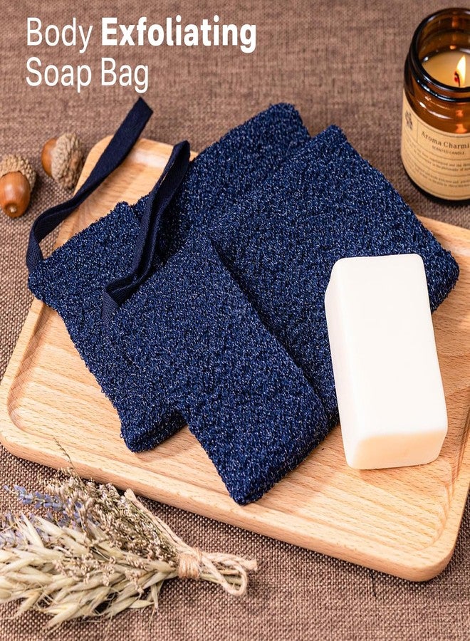 Yiclick Soap Bag 2 Pack, Bar Soap Pouch, Soap Saver Bag, Exfoliating Mesh Soap Bag for Shower, Soap Bags for Soap Bars, Soap Bar Loofah Pouch, Soap Travel Case Dishes Box Container for Men Women - Image 2