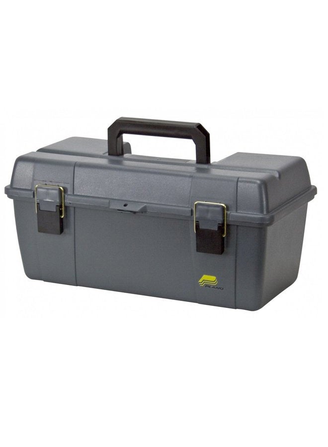 Portable Tool Box, 20-1/4 In. W, Gray