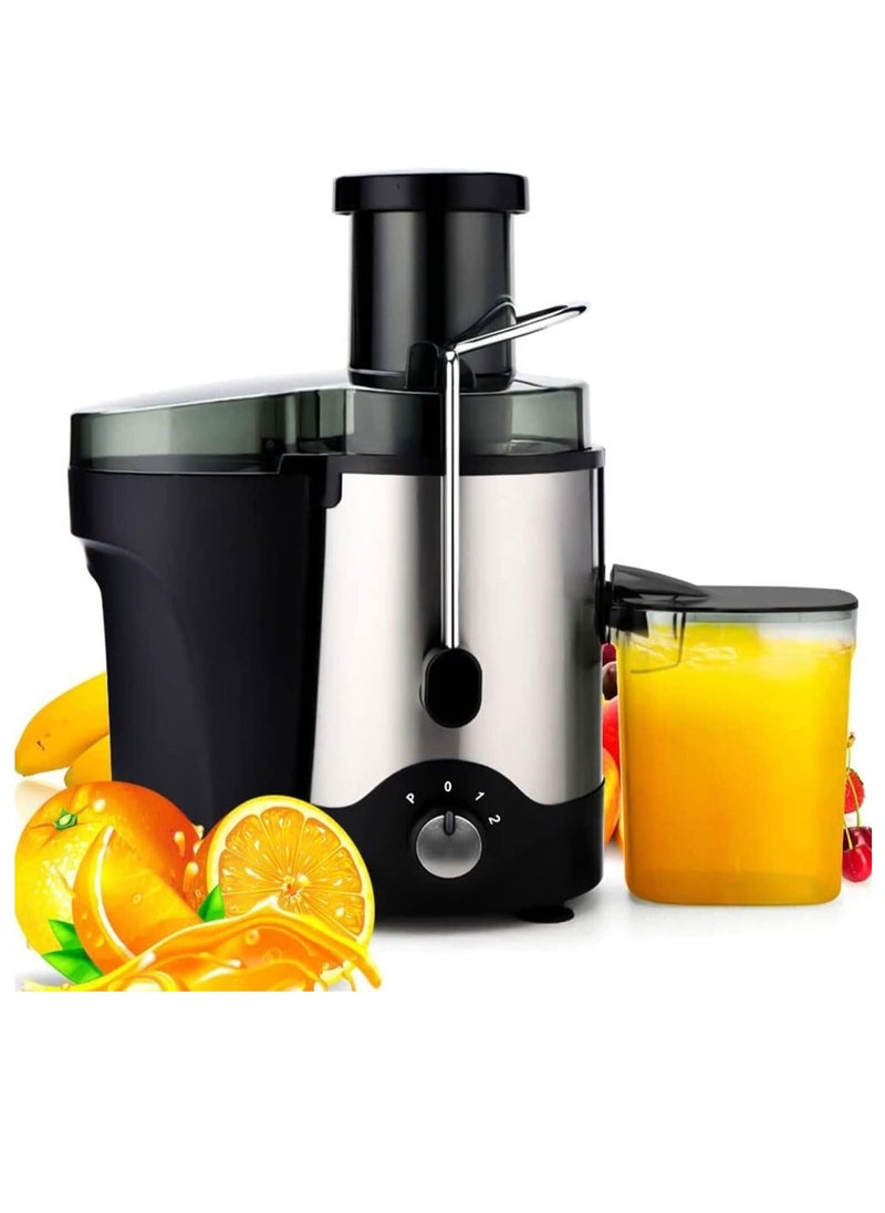 WENTCCION - Juicer 800W Juicer Machine - 3 Speed Settings, Anti-drip Function, Stainless Steel, BPA Free, Easy Clean for Home, Restaurant & Cafeteria - Image 1