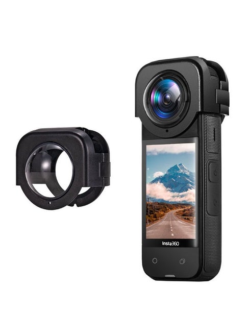 Compatible with the Insta360 X4 Action Camera Snap-on Optical Glass Protector Case
