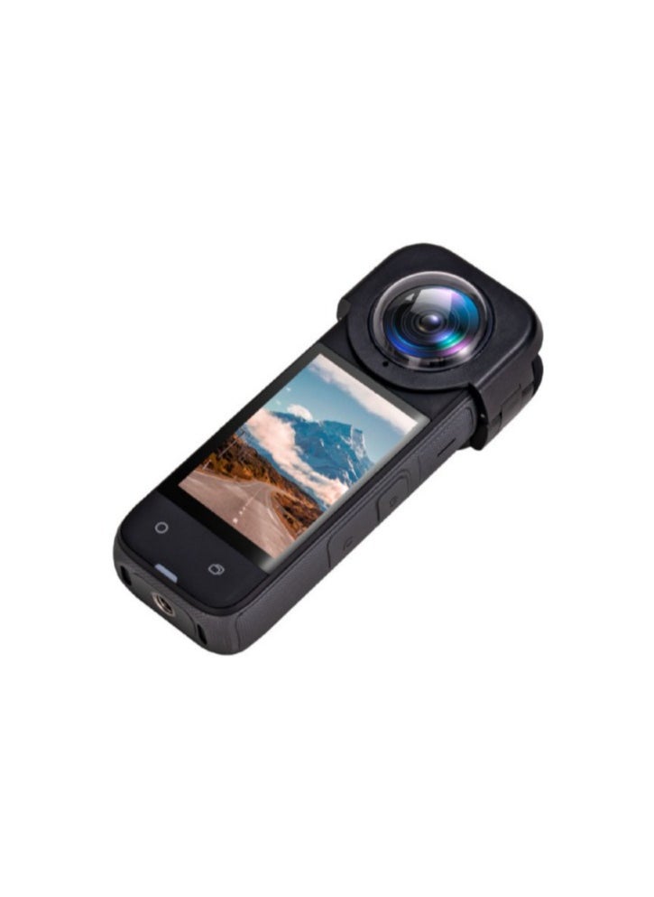 General - Compatible with the Insta360 X4 Action Camera Snap-on Optical Glass Protector Case - Image 1