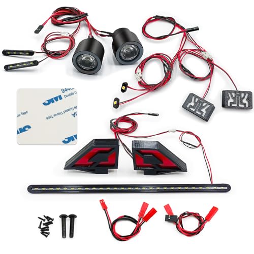 WEFEINO RC LED Light Kit Headlight Taillights Side Light for 17 Felony 6S RC Car Upgrades Accessories - Image 1