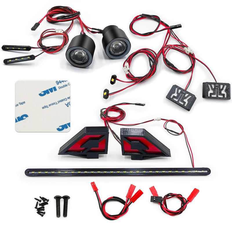 WEFEINO RC LED Light Kit Headlight Taillights Side Light for 17 Felony 6S RC Car Upgrades Accessories - Image 2