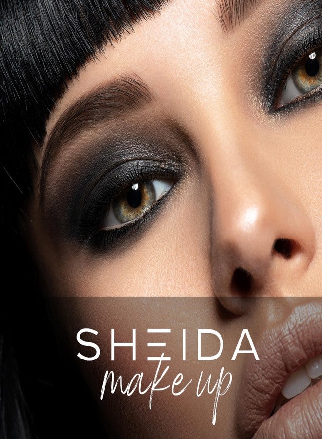 SHEIDA Kohl Kajal Powder Eyeliner - Grey, Highly Pigmented Powder Eyeliner for Smokey Eyes, Natural, Waterproof & Smudge-Resistant, Gentle on the Eyes & Hypoallergenic - Image 2