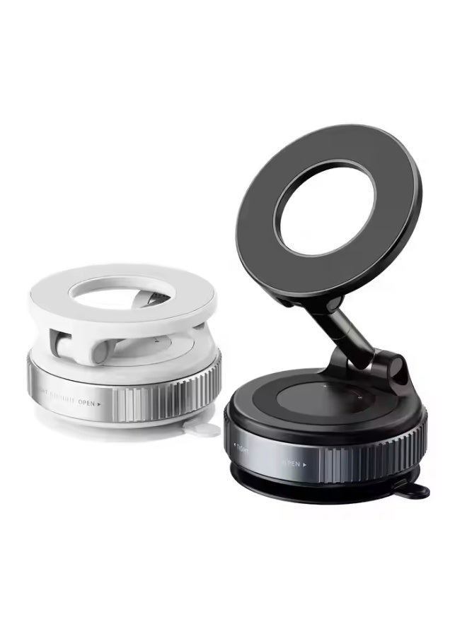 Phone Car Holder With Magnet Magnetic Vacuum Car Phone Holder  - Image 3